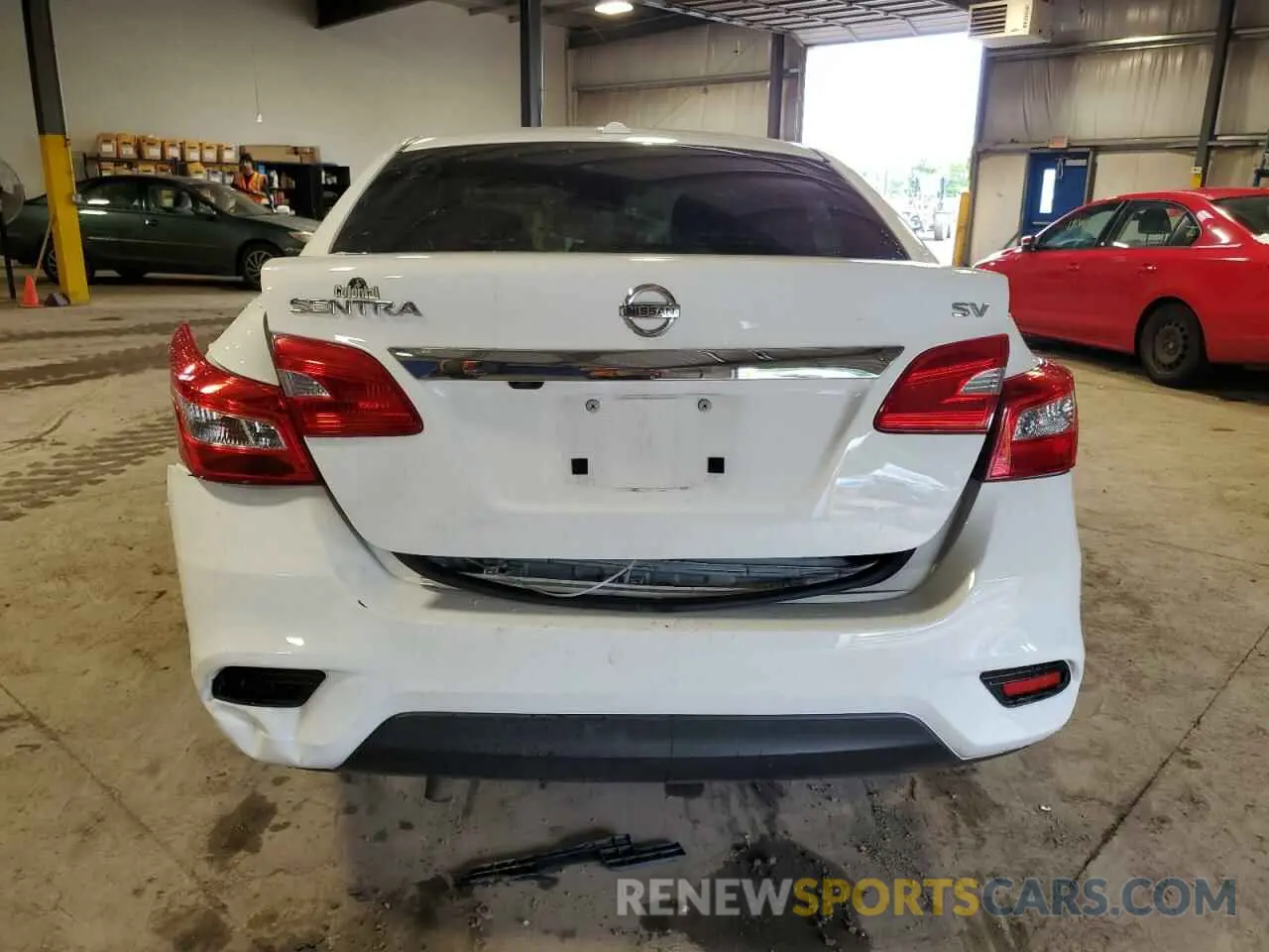 6 Photograph of a damaged car 3N1AB7AP2KY421247 NISSAN SENTRA 2019