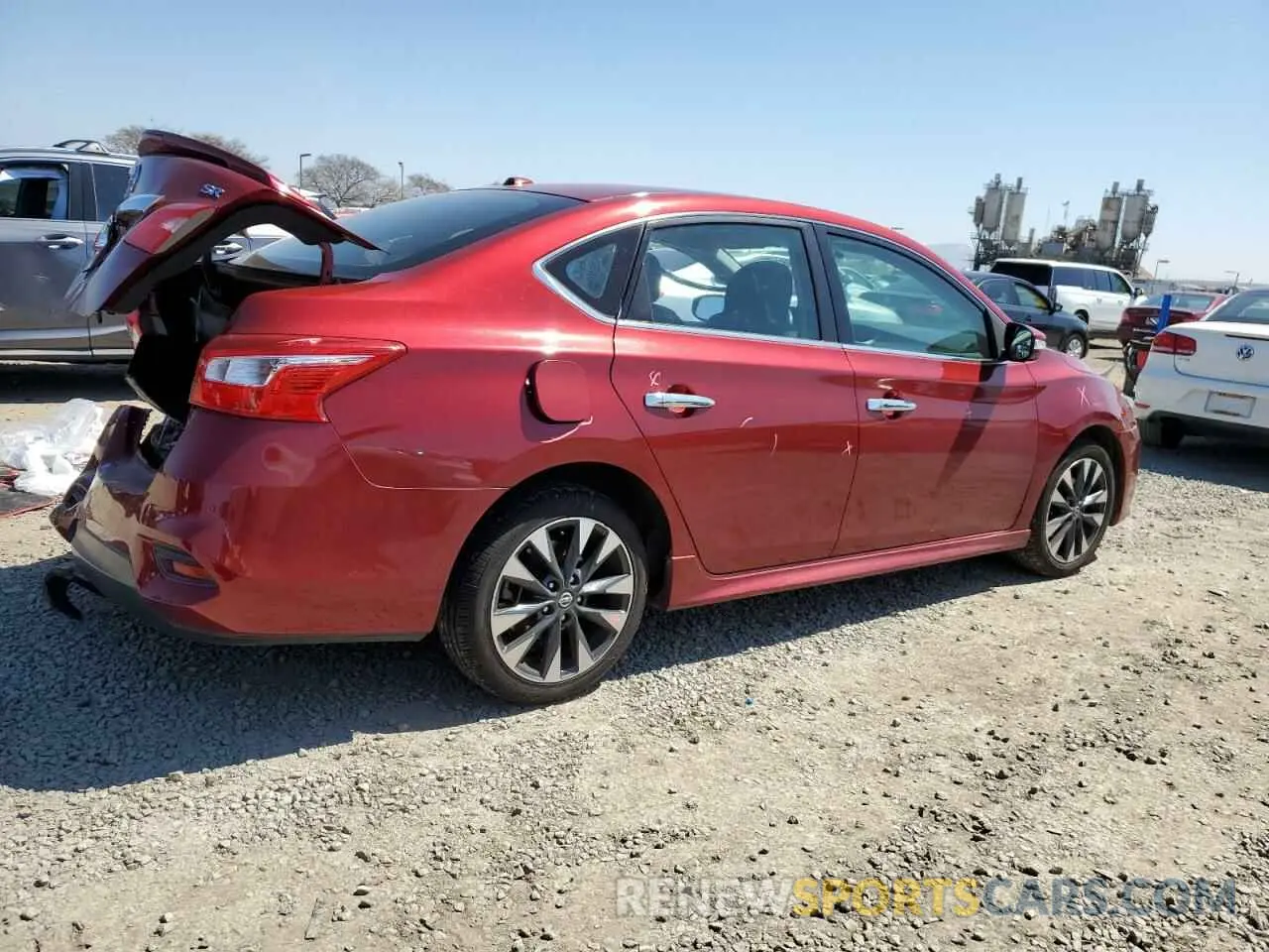 3 Photograph of a damaged car 3N1AB7AP2KY427596 NISSAN SENTRA 2019