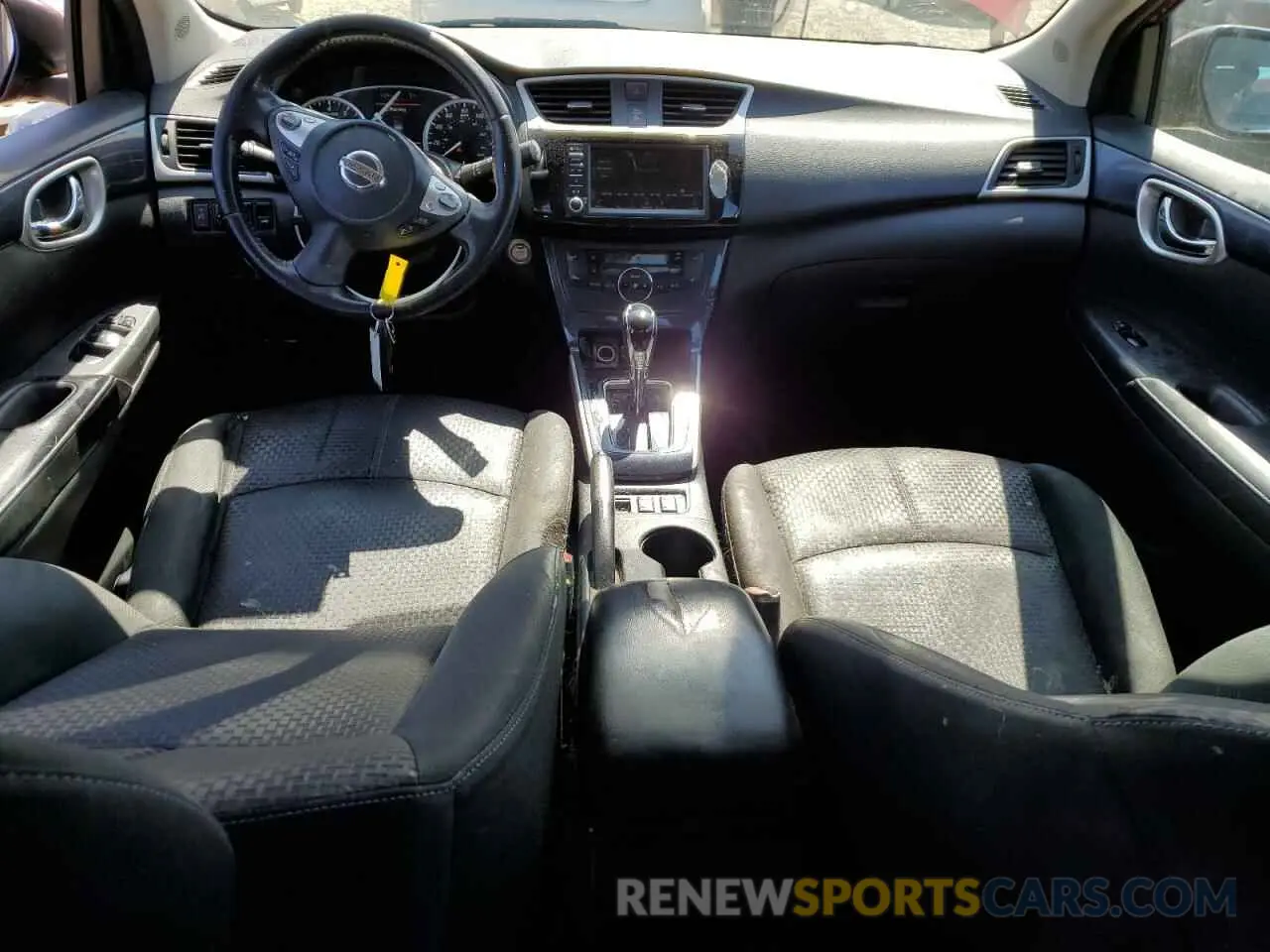 8 Photograph of a damaged car 3N1AB7AP2KY427596 NISSAN SENTRA 2019
