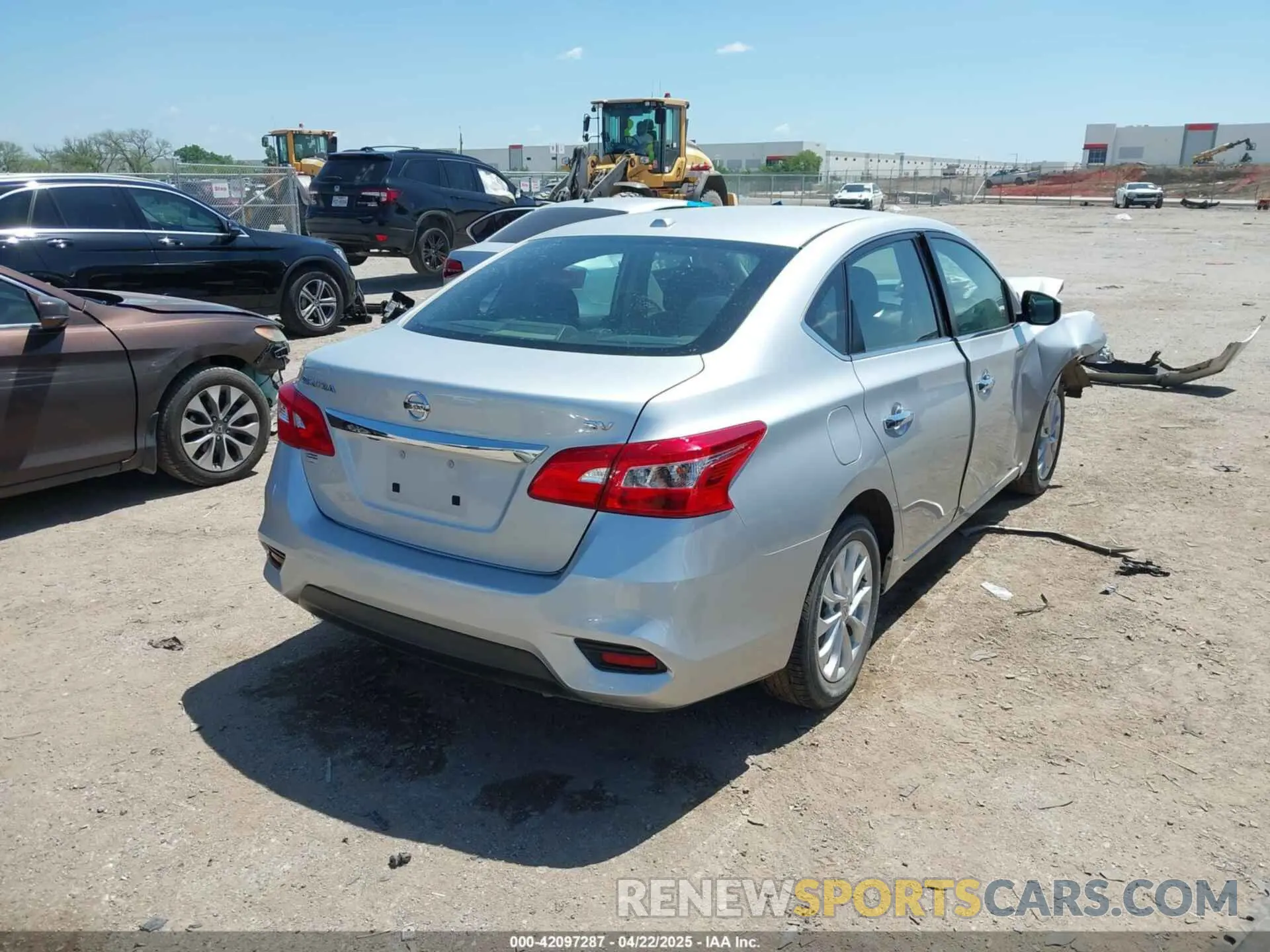 4 Photograph of a damaged car 3N1AB7AP2KY429719 NISSAN SENTRA 2019