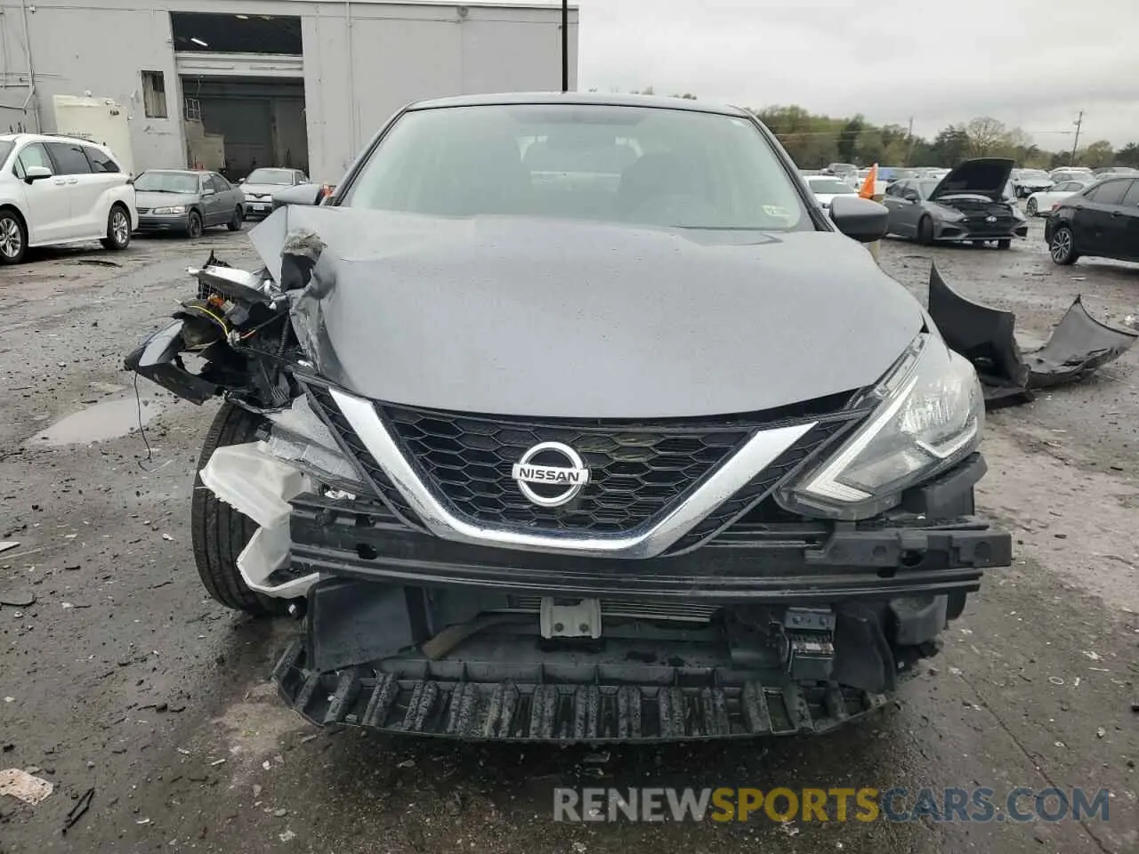 5 Photograph of a damaged car 3N1AB7AP2KY435214 NISSAN SENTRA 2019