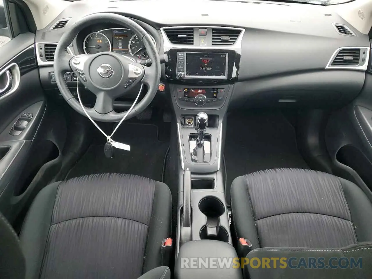 8 Photograph of a damaged car 3N1AB7AP2KY435214 NISSAN SENTRA 2019