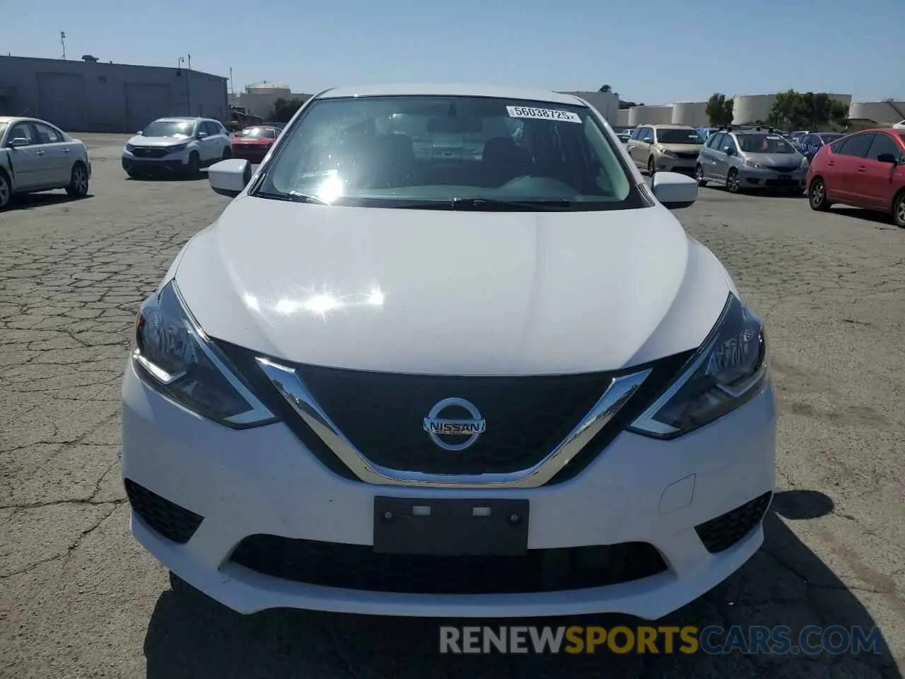5 Photograph of a damaged car 3N1AB7AP2KY435309 NISSAN SENTRA 2019