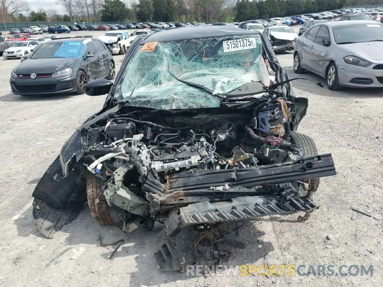 5 Photograph of a damaged car 3N1AB7AP2KY440834 NISSAN SENTRA 2019