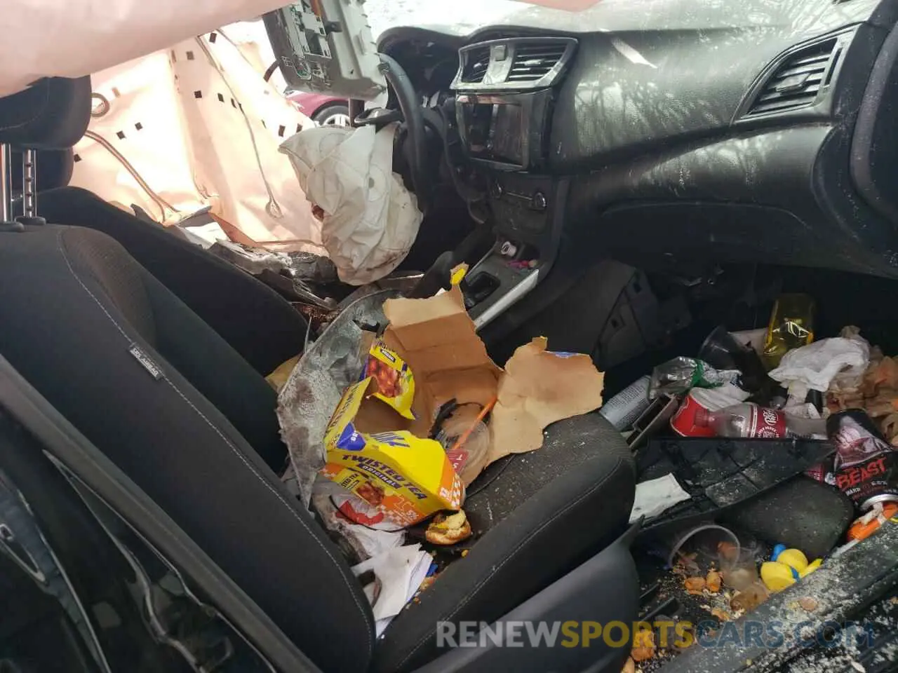 7 Photograph of a damaged car 3N1AB7AP2KY440834 NISSAN SENTRA 2019