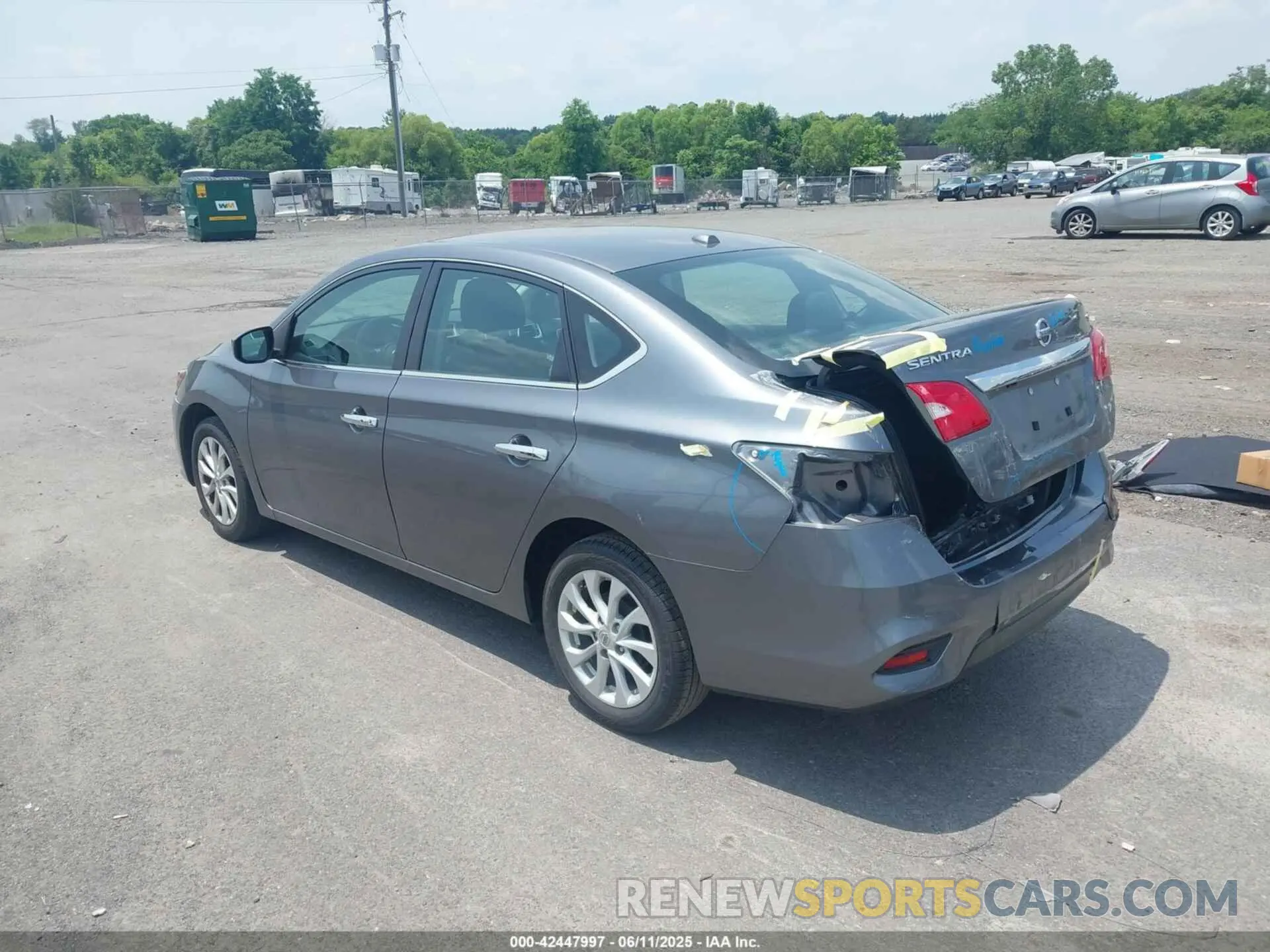 3 Photograph of a damaged car 3N1AB7AP2KY441725 NISSAN SENTRA 2019
