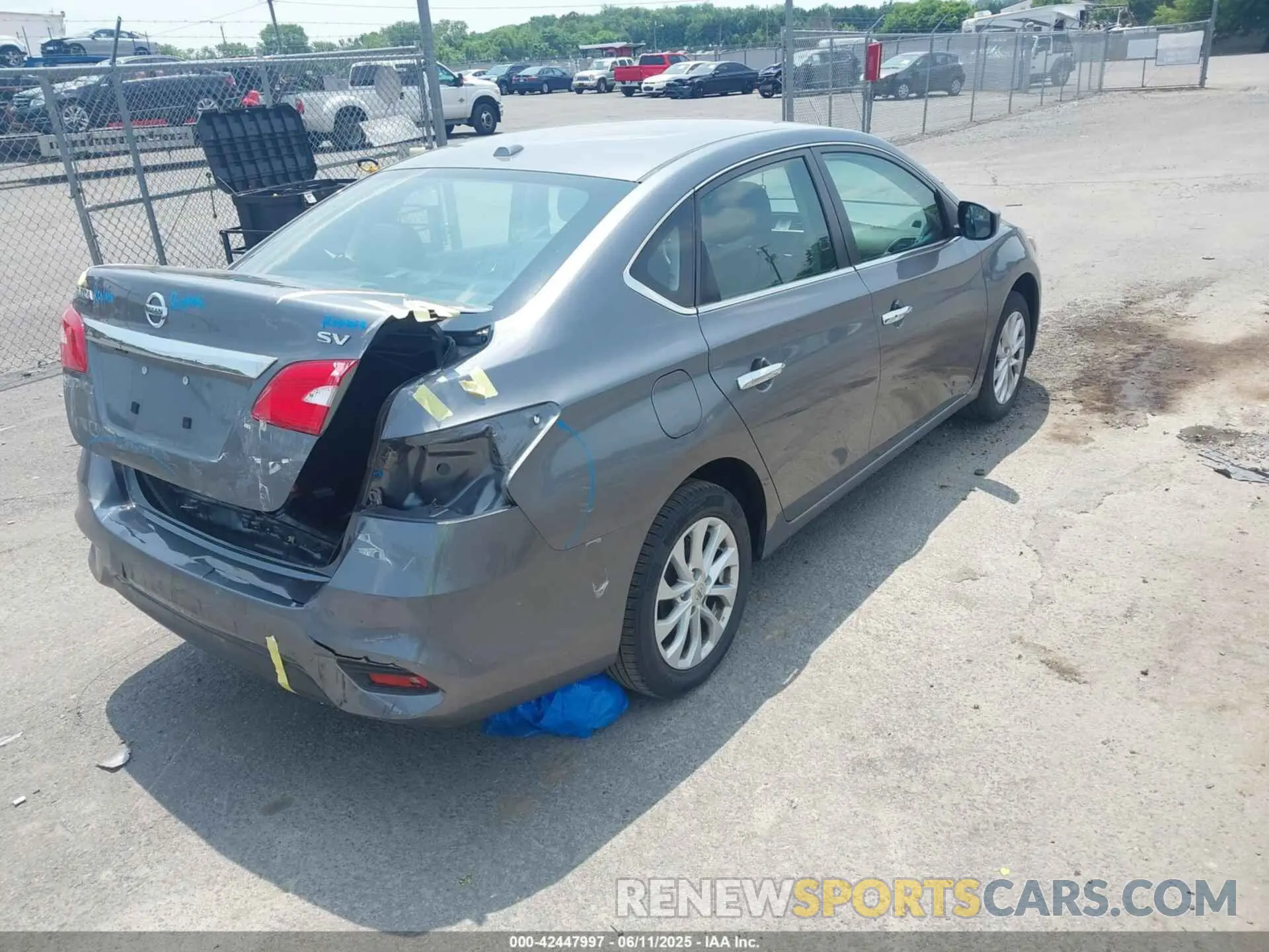 4 Photograph of a damaged car 3N1AB7AP2KY441725 NISSAN SENTRA 2019