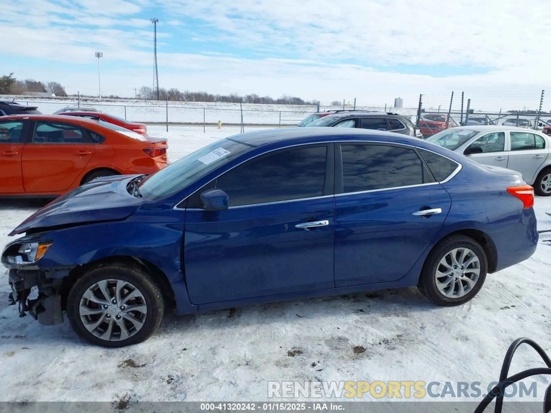 15 Photograph of a damaged car 3N1AB7AP2KY446519 NISSAN SENTRA 2019