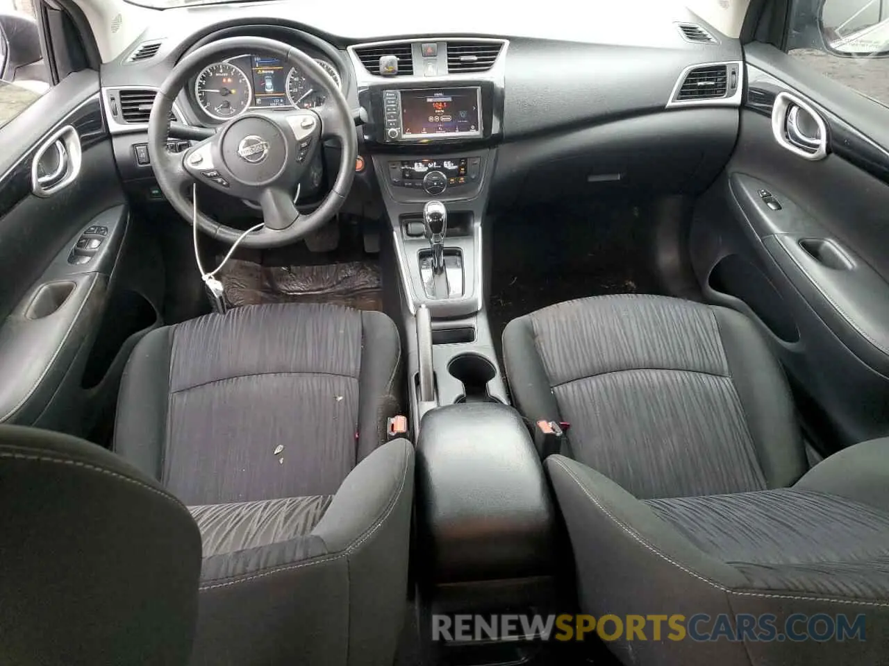 8 Photograph of a damaged car 3N1AB7AP2KY447668 NISSAN SENTRA 2019