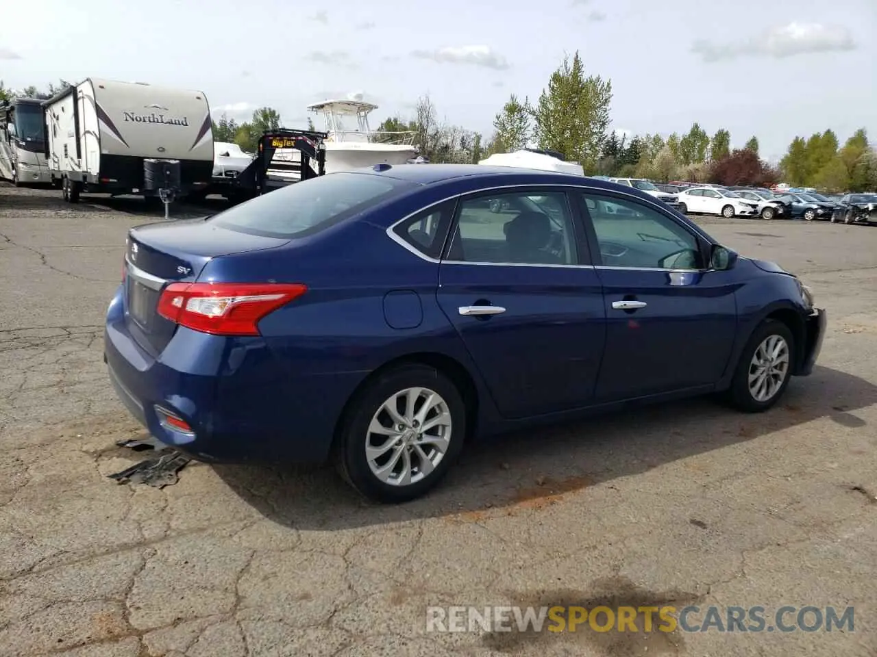 3 Photograph of a damaged car 3N1AB7AP2KY450330 NISSAN SENTRA 2019