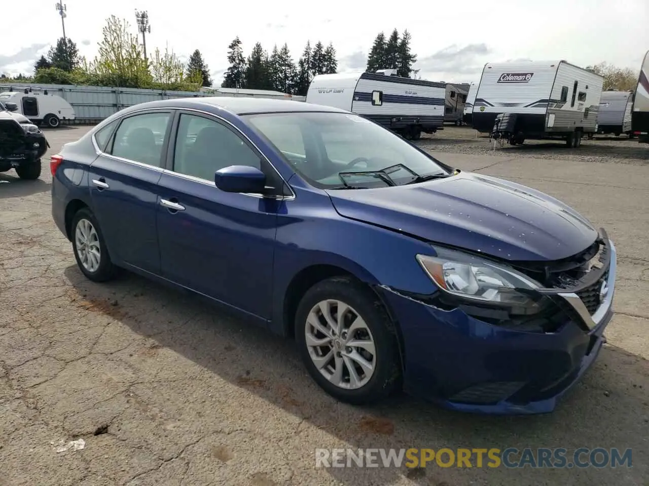 4 Photograph of a damaged car 3N1AB7AP2KY450330 NISSAN SENTRA 2019
