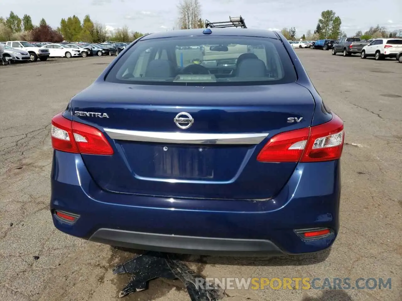 6 Photograph of a damaged car 3N1AB7AP2KY450330 NISSAN SENTRA 2019