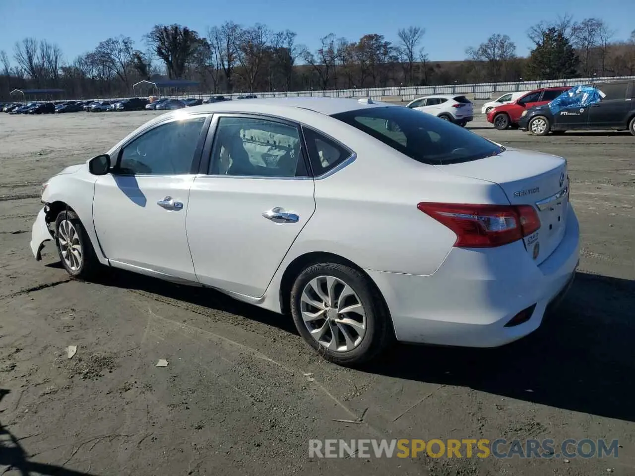 2 Photograph of a damaged car 3N1AB7AP2KY452143 NISSAN SENTRA 2019