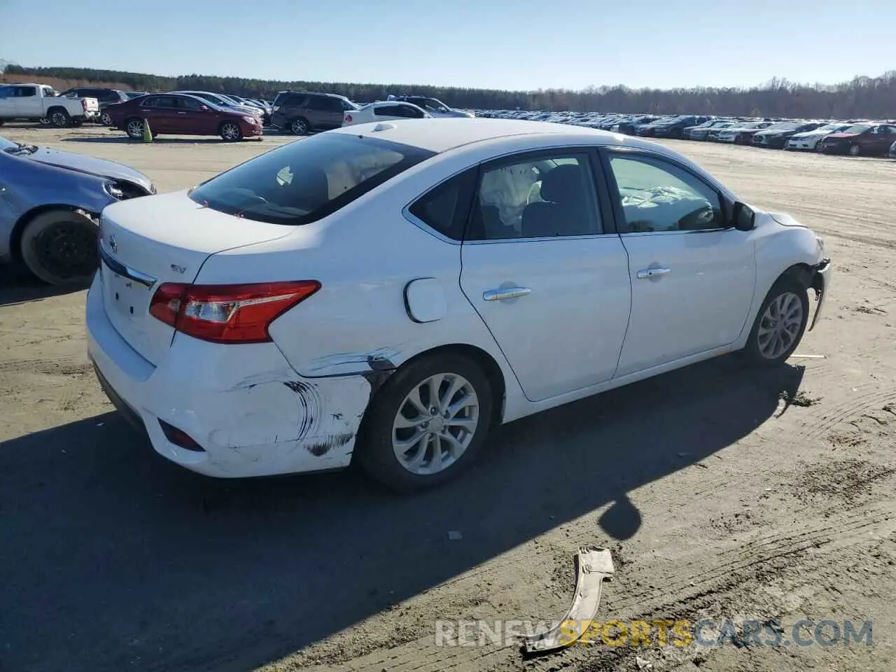 3 Photograph of a damaged car 3N1AB7AP2KY452143 NISSAN SENTRA 2019