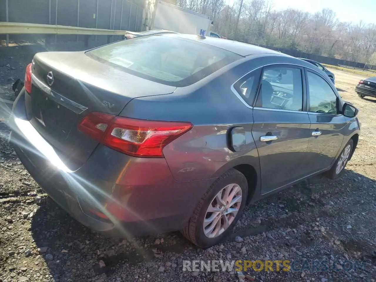 3 Photograph of a damaged car 3N1AB7AP2KY456922 NISSAN SENTRA 2019