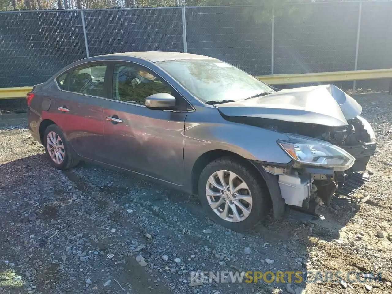 4 Photograph of a damaged car 3N1AB7AP2KY456922 NISSAN SENTRA 2019