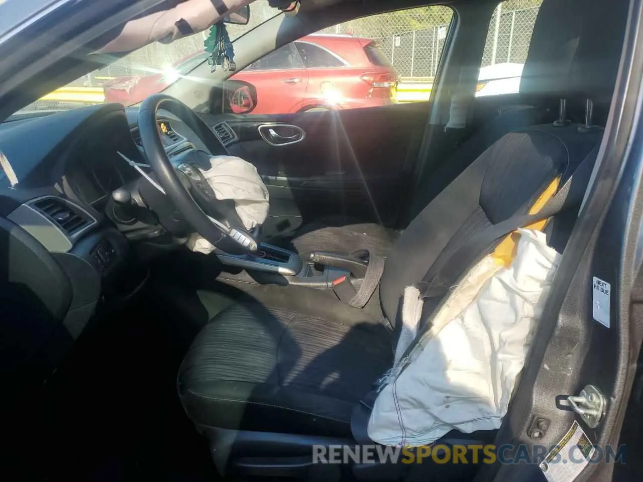 7 Photograph of a damaged car 3N1AB7AP2KY456922 NISSAN SENTRA 2019