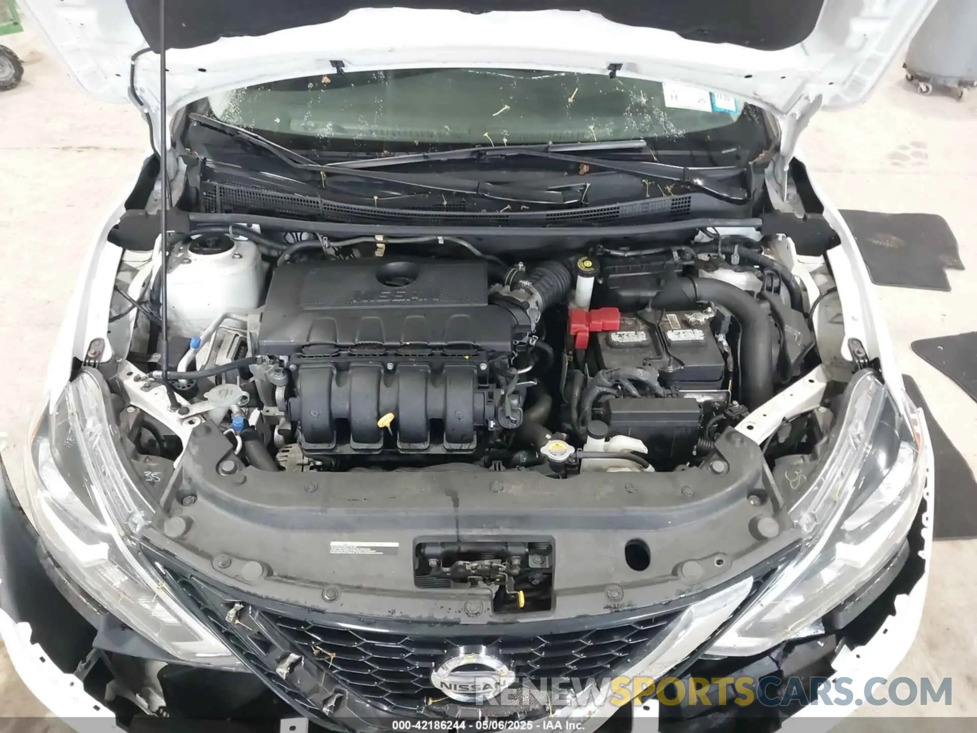 10 Photograph of a damaged car 3N1AB7AP3KL606744 NISSAN SENTRA 2019