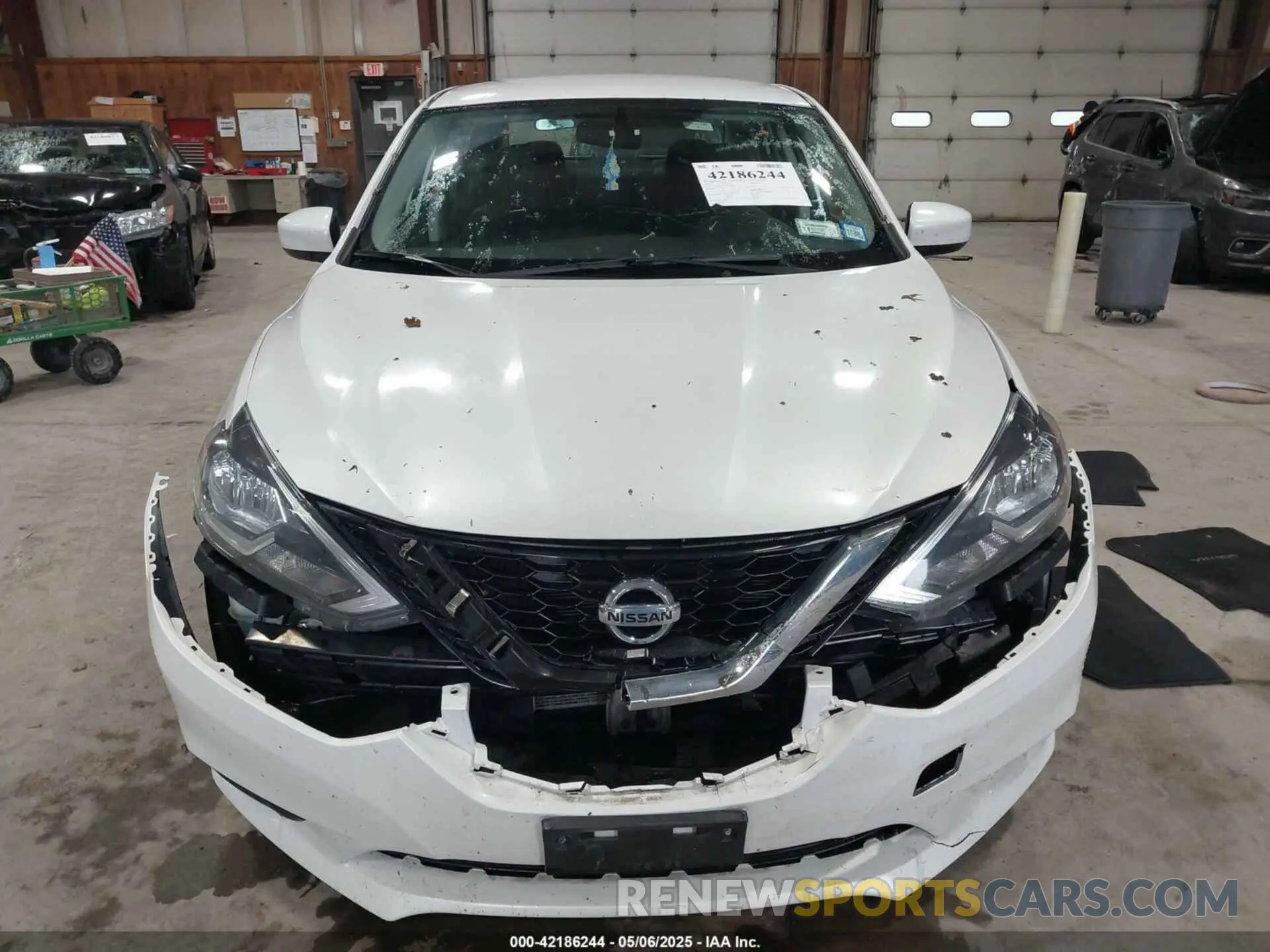 12 Photograph of a damaged car 3N1AB7AP3KL606744 NISSAN SENTRA 2019