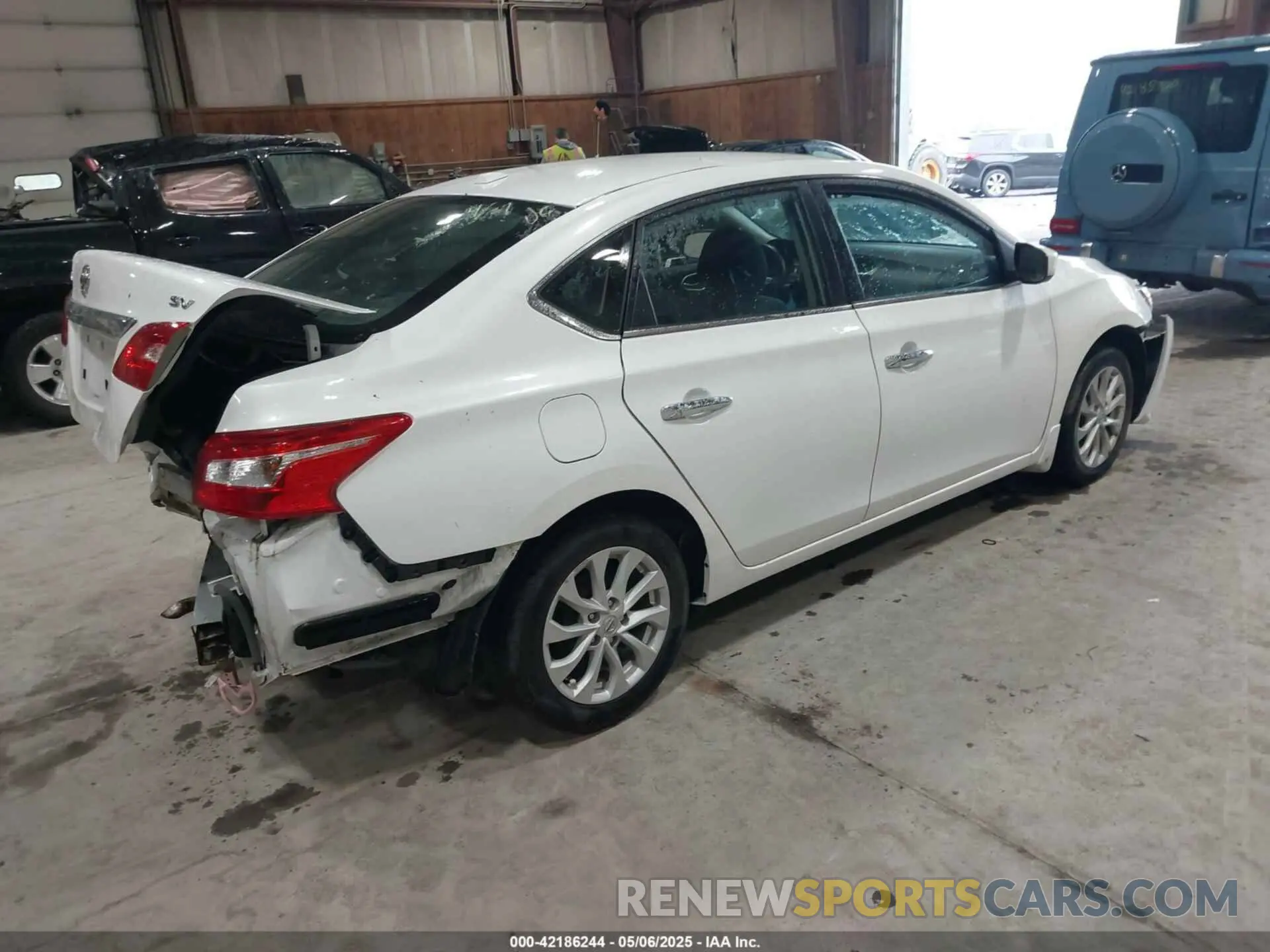 4 Photograph of a damaged car 3N1AB7AP3KL606744 NISSAN SENTRA 2019
