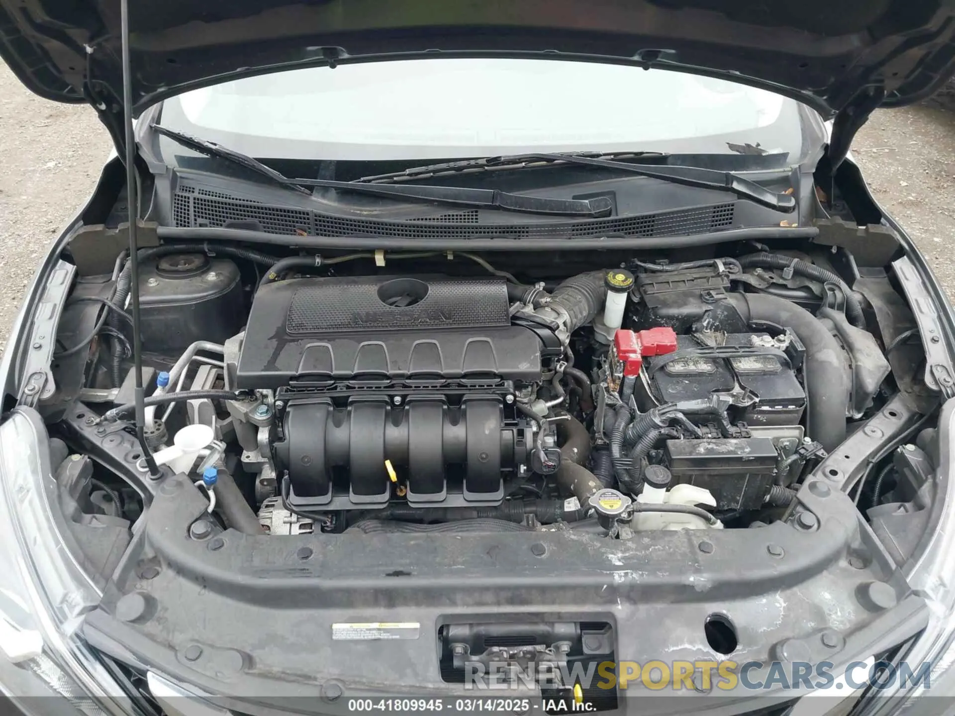 10 Photograph of a damaged car 3N1AB7AP3KL607683 NISSAN SENTRA 2019