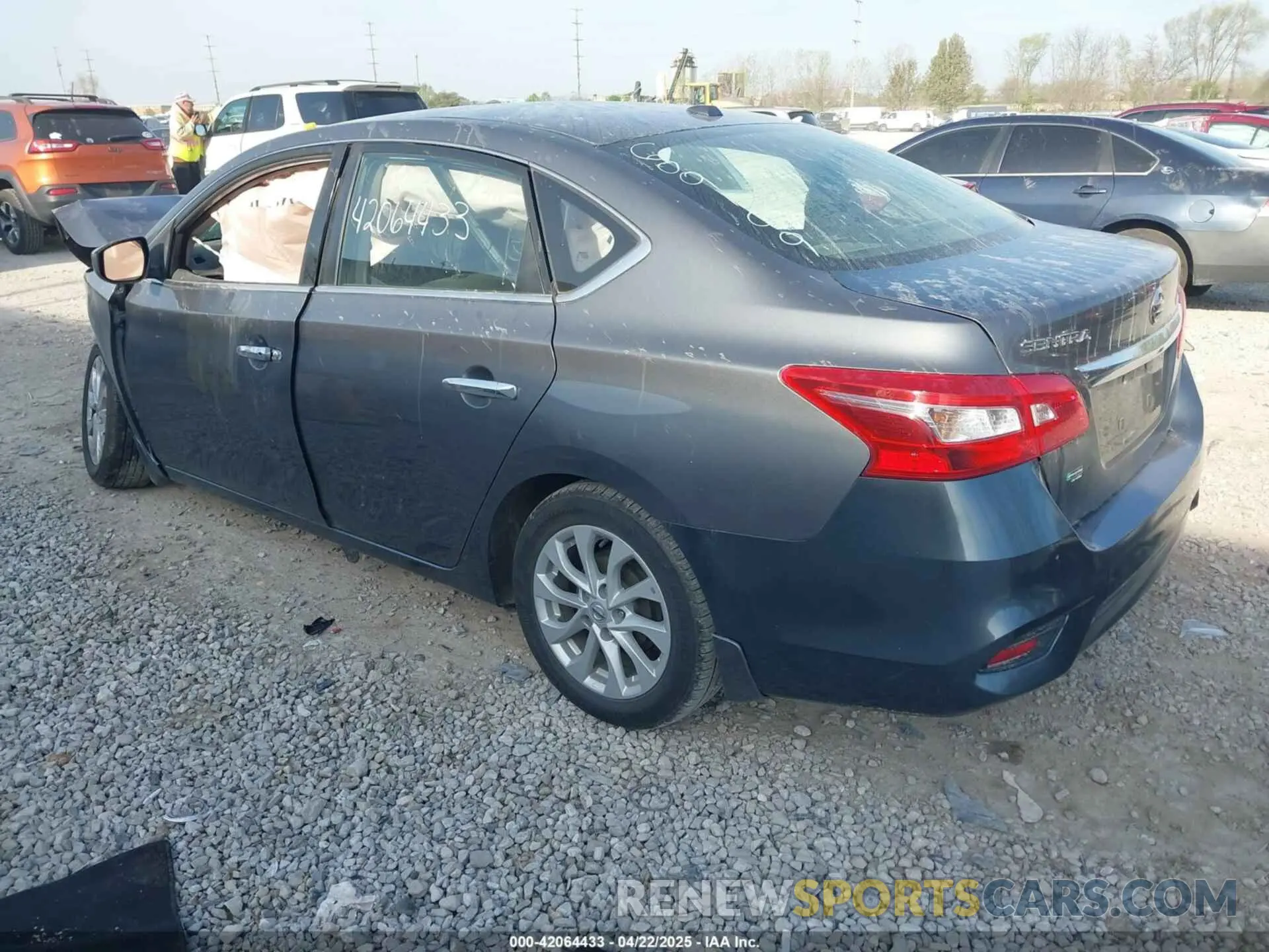 3 Photograph of a damaged car 3N1AB7AP3KL609109 NISSAN SENTRA 2019