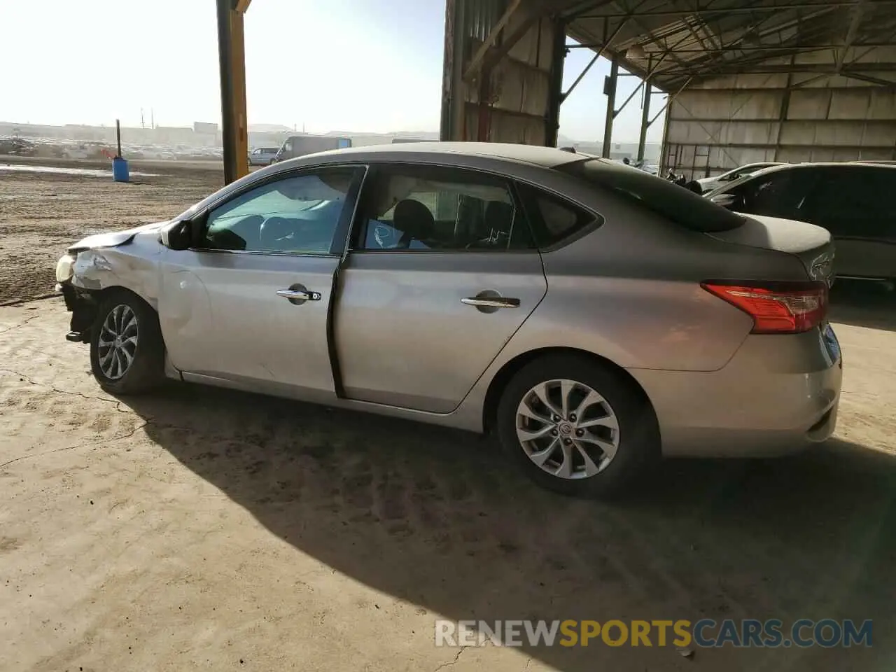 2 Photograph of a damaged car 3N1AB7AP3KL612348 NISSAN SENTRA 2019