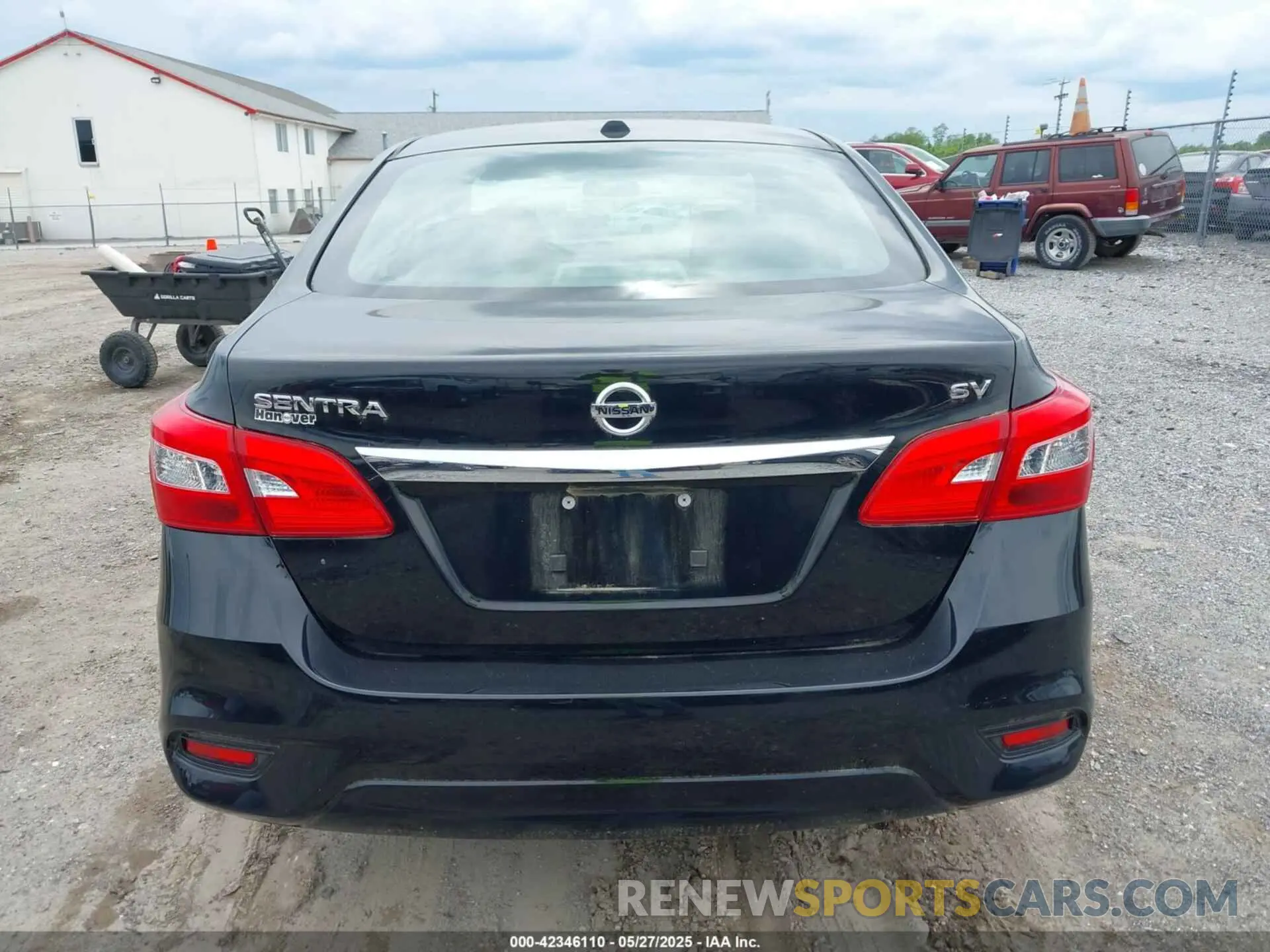 16 Photograph of a damaged car 3N1AB7AP3KL620627 NISSAN SENTRA 2019