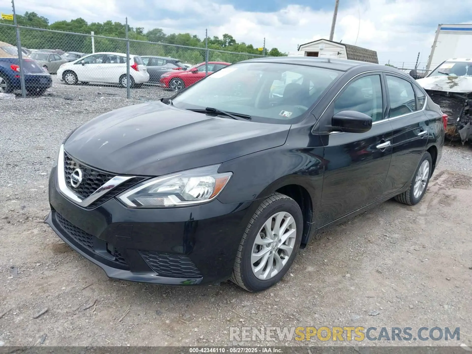 2 Photograph of a damaged car 3N1AB7AP3KL620627 NISSAN SENTRA 2019