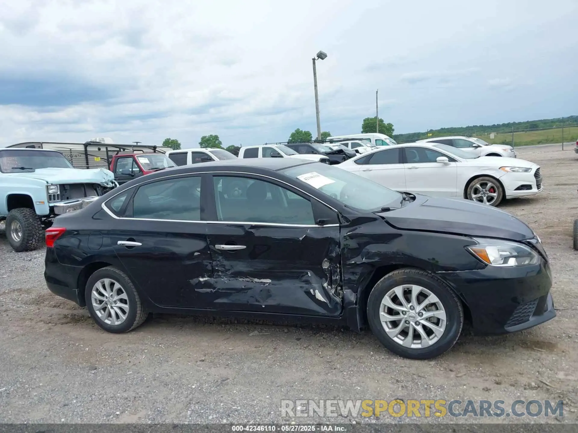 6 Photograph of a damaged car 3N1AB7AP3KL620627 NISSAN SENTRA 2019