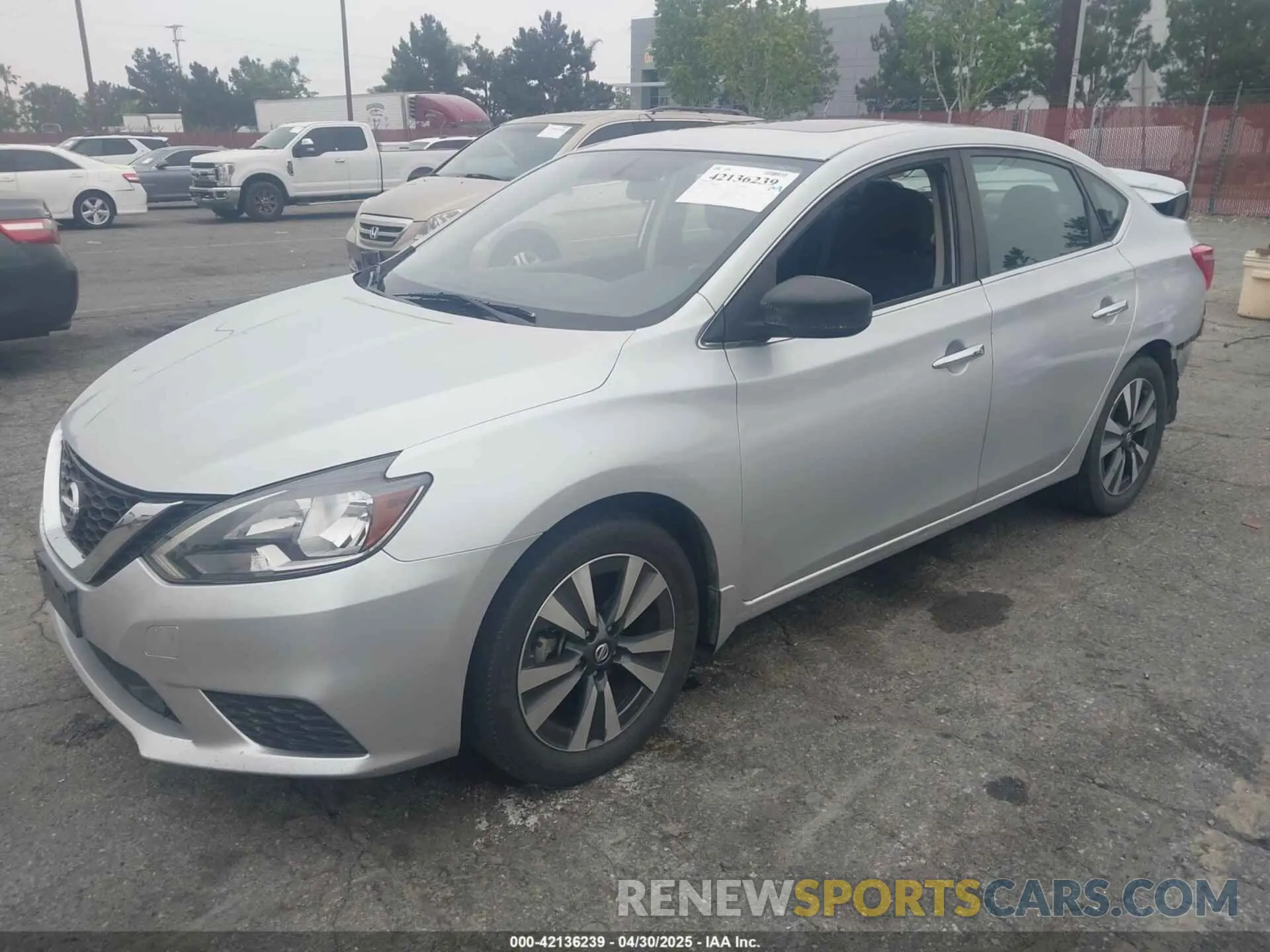 2 Photograph of a damaged car 3N1AB7AP3KY210722 NISSAN SENTRA 2019
