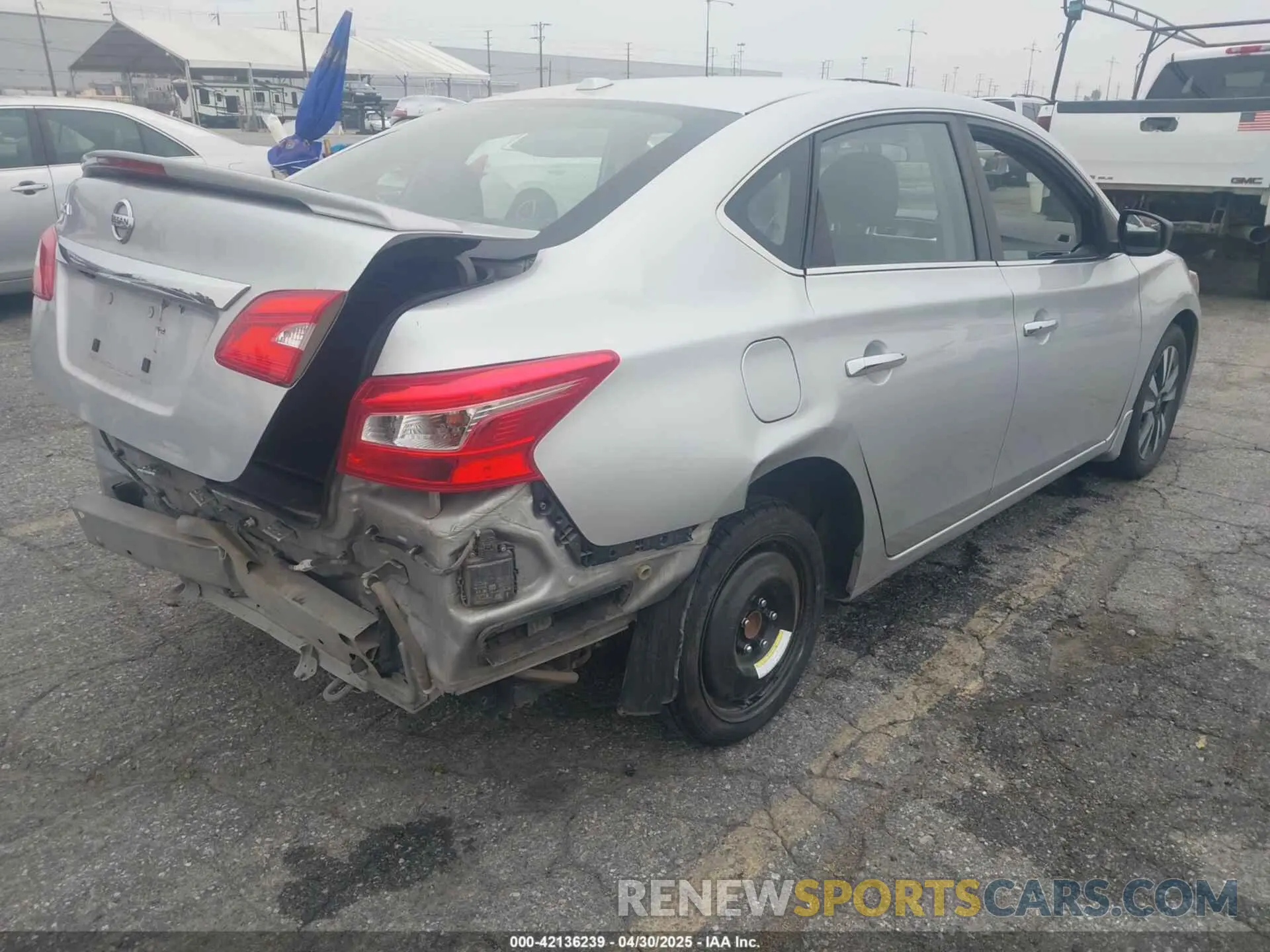 4 Photograph of a damaged car 3N1AB7AP3KY210722 NISSAN SENTRA 2019