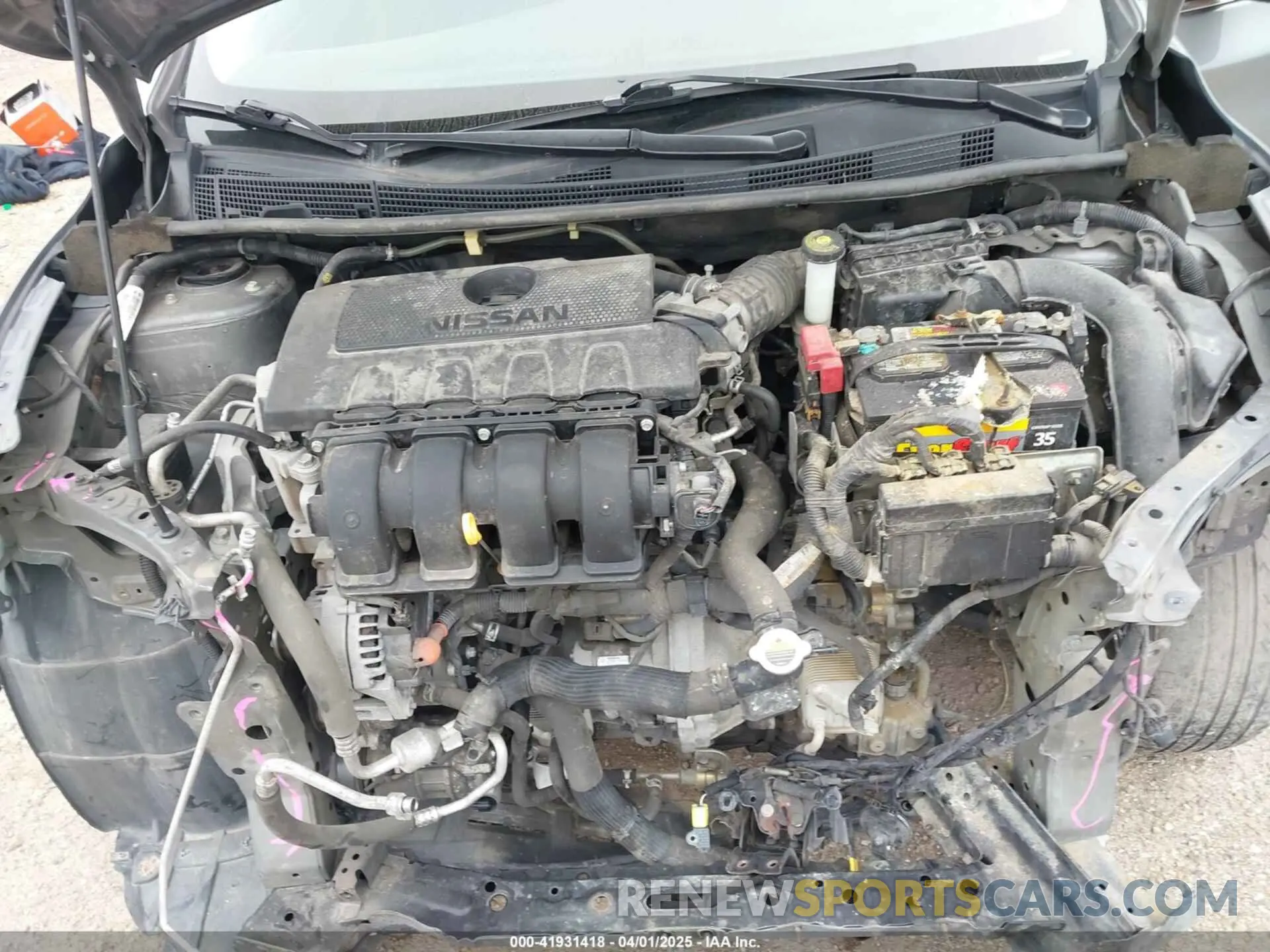 10 Photograph of a damaged car 3N1AB7AP3KY213880 NISSAN SENTRA 2019