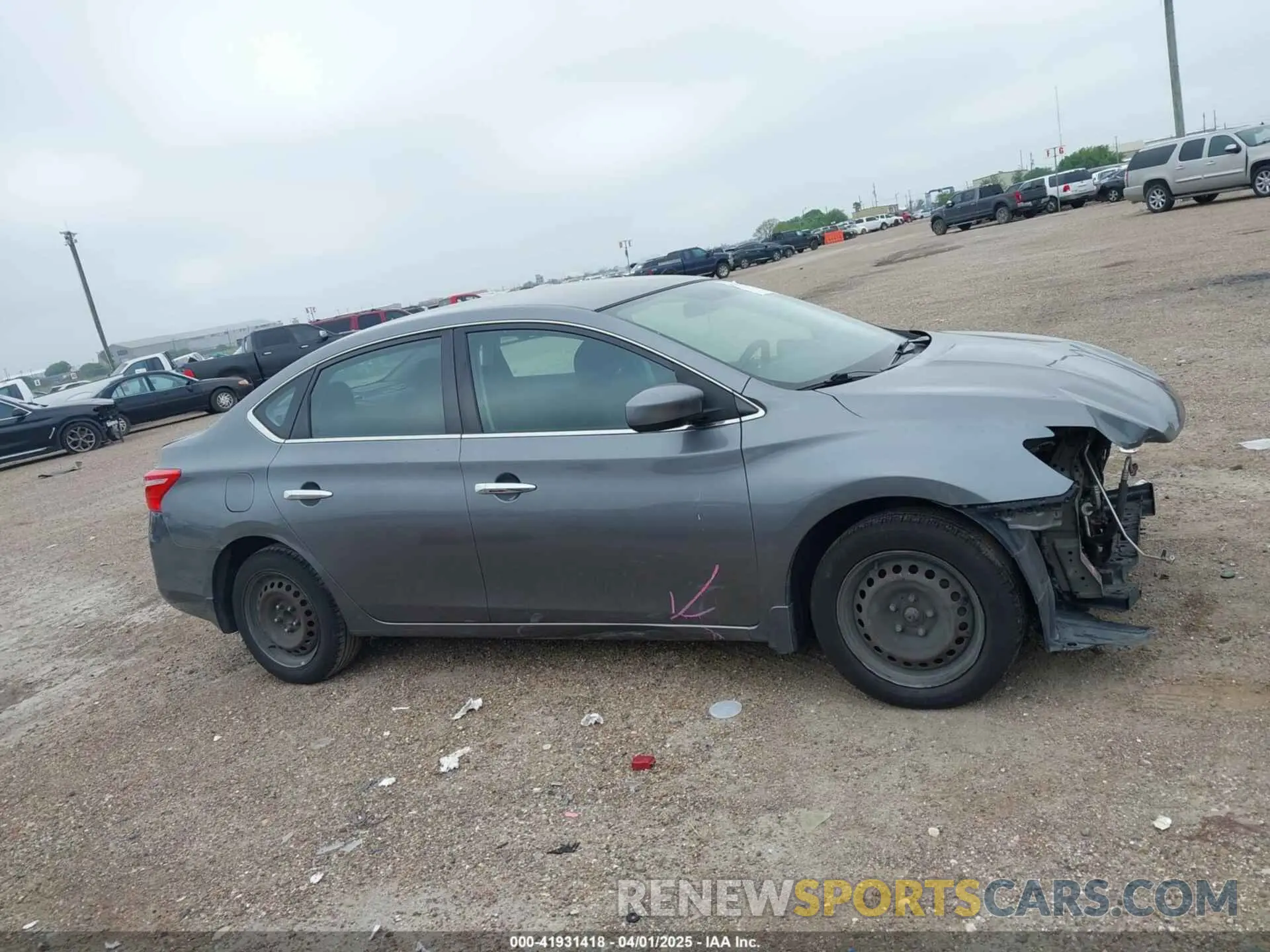13 Photograph of a damaged car 3N1AB7AP3KY213880 NISSAN SENTRA 2019