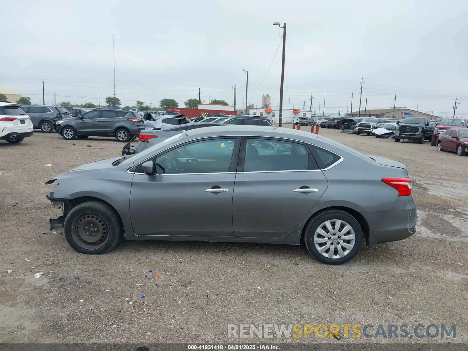 14 Photograph of a damaged car 3N1AB7AP3KY213880 NISSAN SENTRA 2019