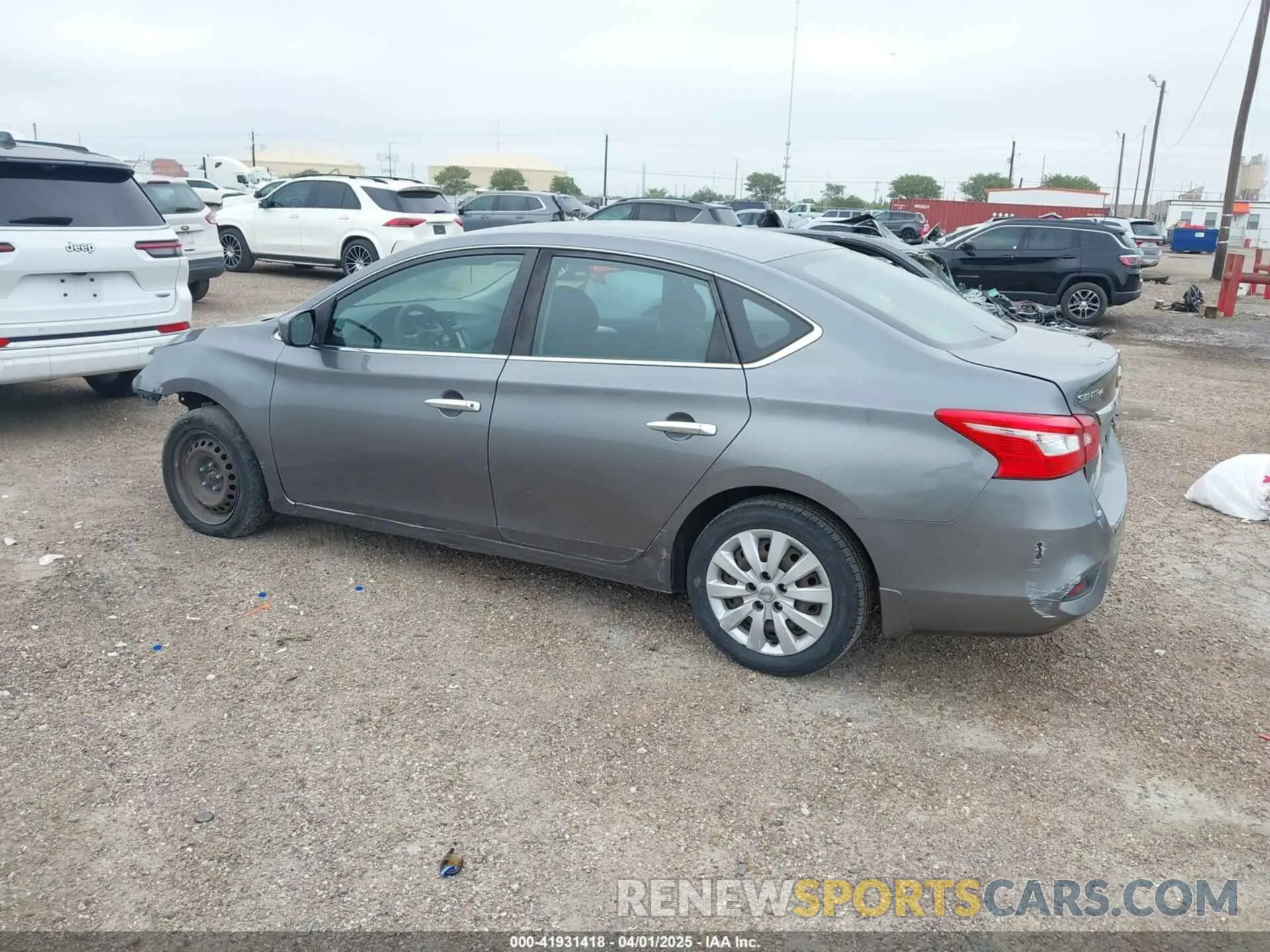 3 Photograph of a damaged car 3N1AB7AP3KY213880 NISSAN SENTRA 2019