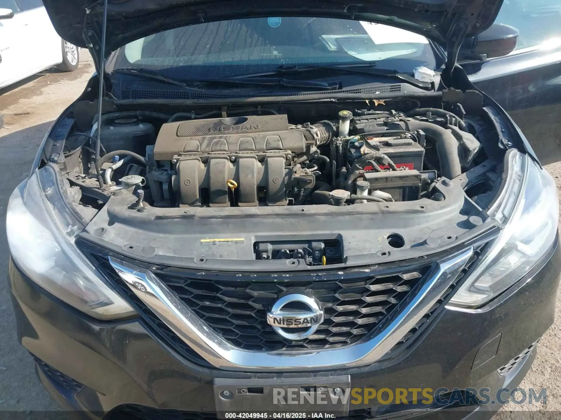 10 Photograph of a damaged car 3N1AB7AP3KY218433 NISSAN SENTRA 2019