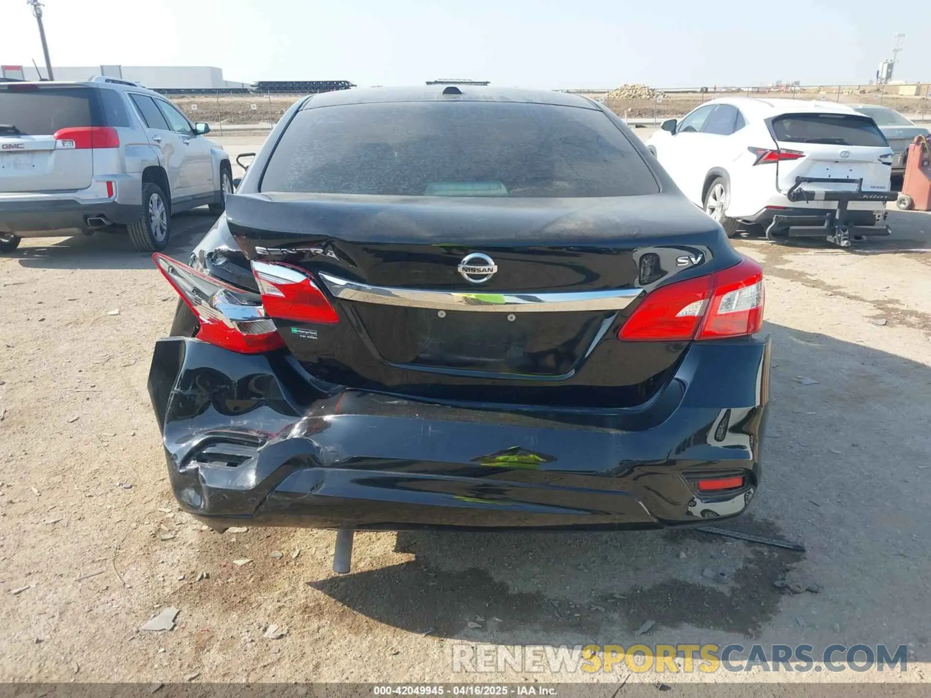 16 Photograph of a damaged car 3N1AB7AP3KY218433 NISSAN SENTRA 2019