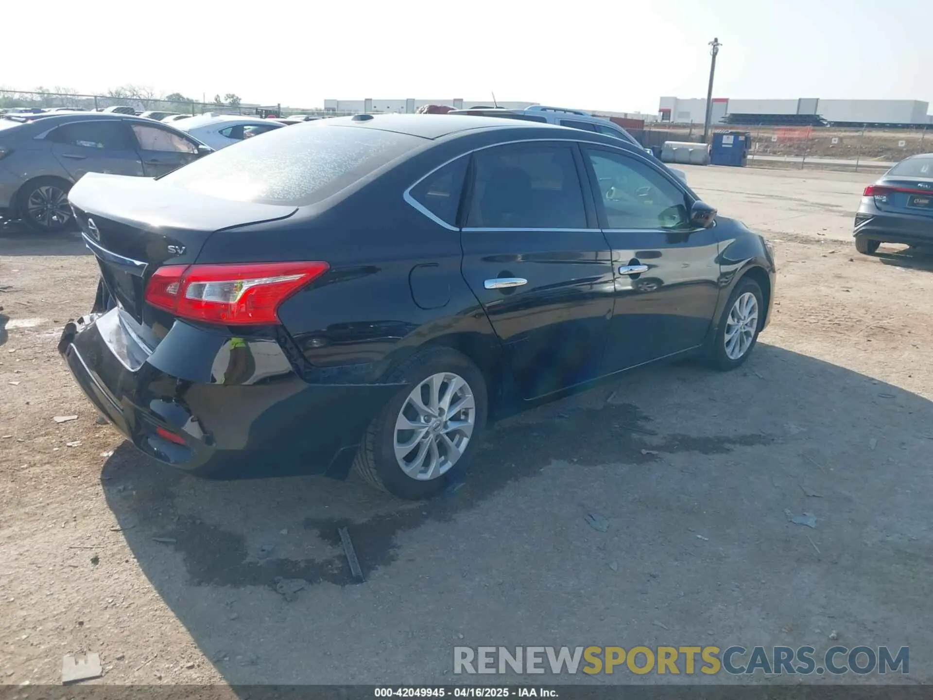 4 Photograph of a damaged car 3N1AB7AP3KY218433 NISSAN SENTRA 2019