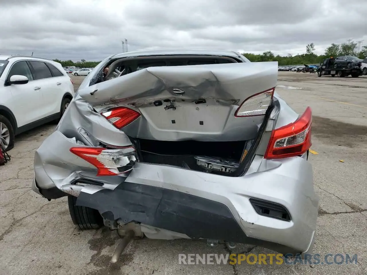 6 Photograph of a damaged car 3N1AB7AP3KY220764 NISSAN SENTRA 2019