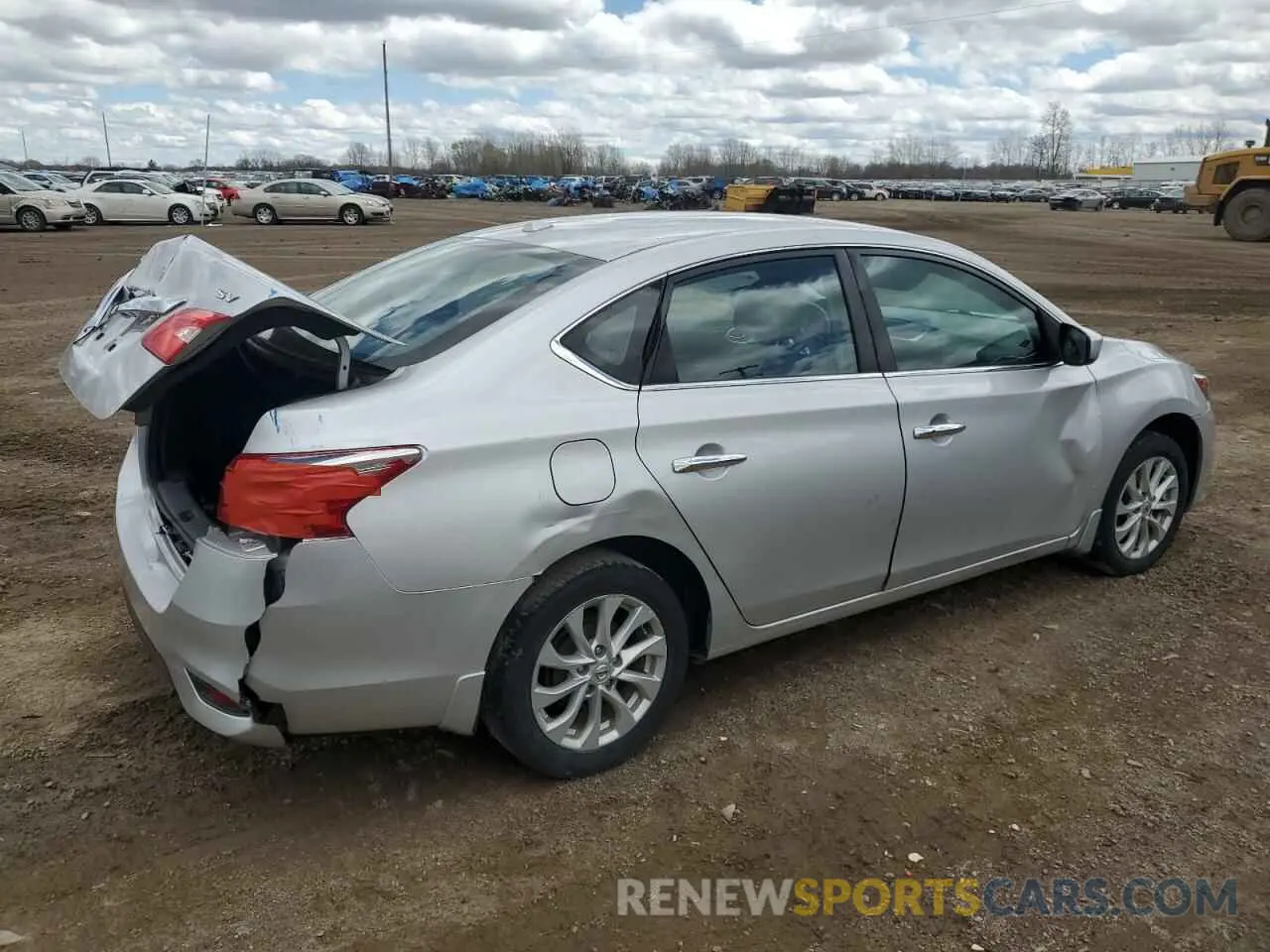 3 Photograph of a damaged car 3N1AB7AP3KY221073 NISSAN SENTRA 2019