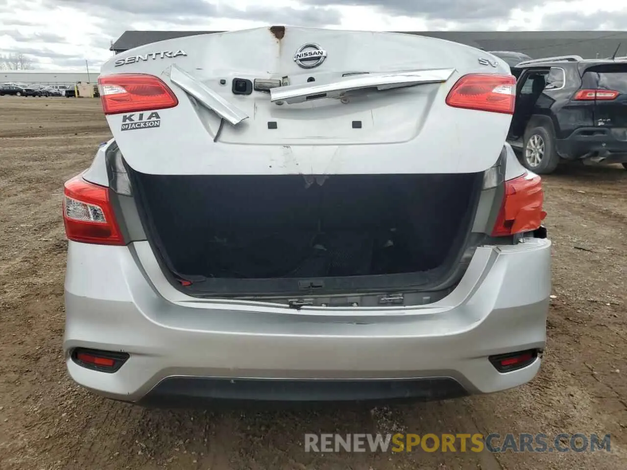 6 Photograph of a damaged car 3N1AB7AP3KY221073 NISSAN SENTRA 2019