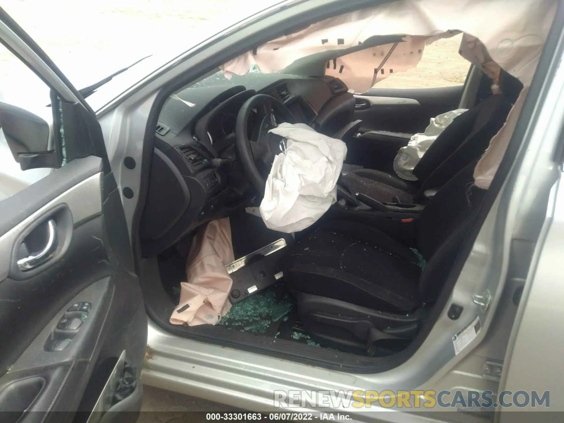 5 Photograph of a damaged car 3N1AB7AP3KY222000 NISSAN SENTRA 2019
