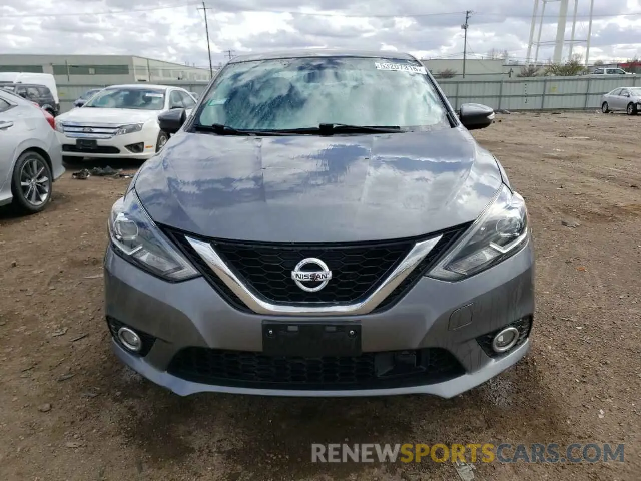 5 Photograph of a damaged car 3N1AB7AP3KY223941 NISSAN SENTRA 2019