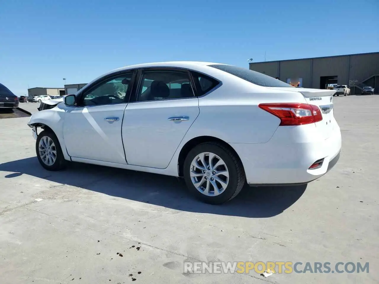 2 Photograph of a damaged car 3N1AB7AP3KY227150 NISSAN SENTRA 2019