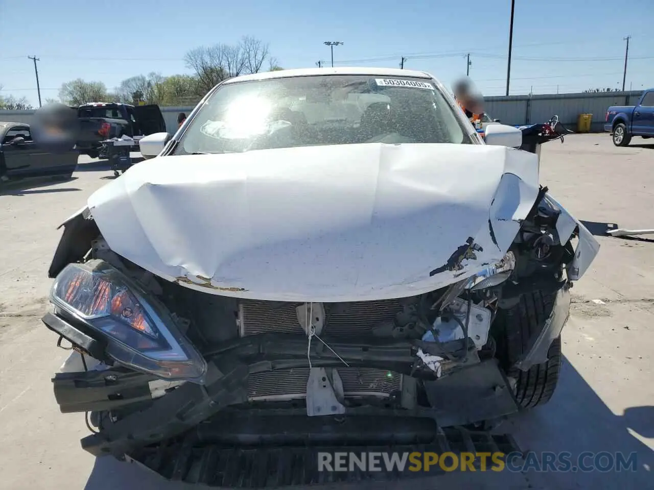 5 Photograph of a damaged car 3N1AB7AP3KY227150 NISSAN SENTRA 2019