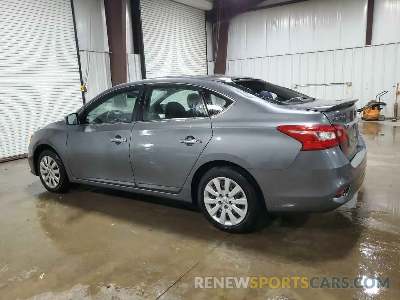 2 Photograph of a damaged car 3N1AB7AP3KY228542 NISSAN SENTRA 2019