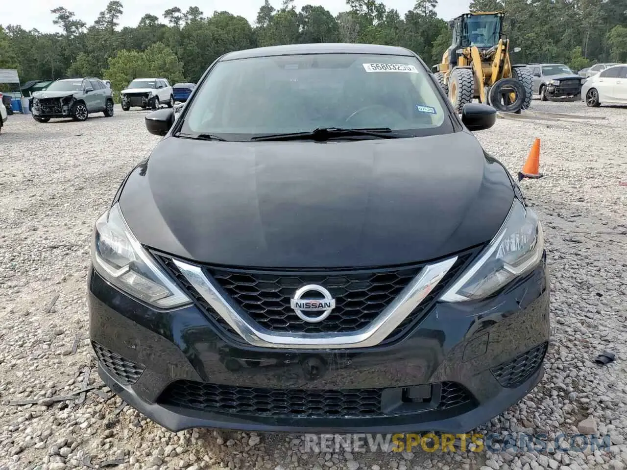 5 Photograph of a damaged car 3N1AB7AP3KY229822 NISSAN SENTRA 2019