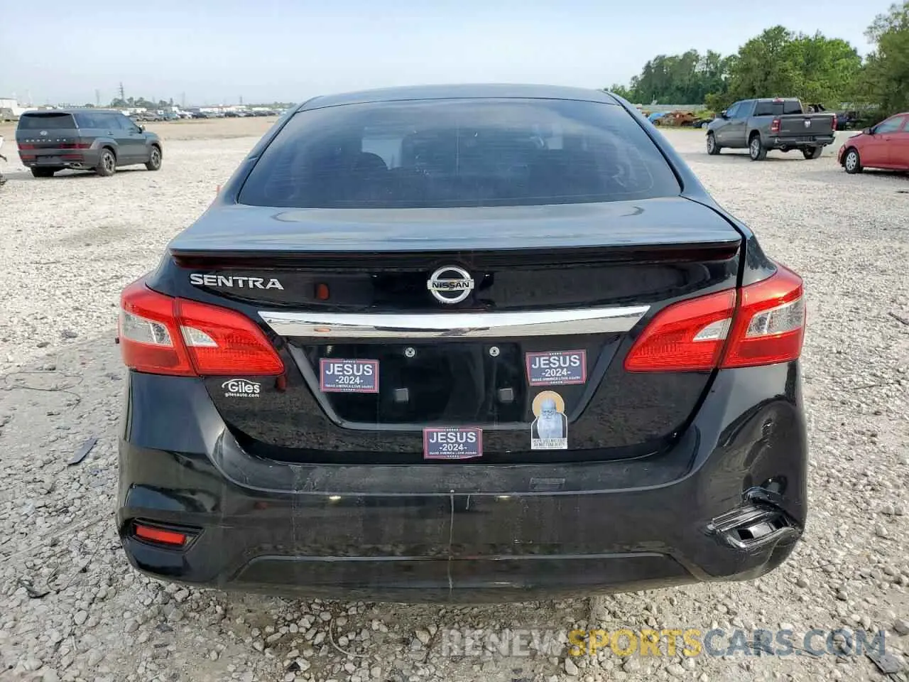 6 Photograph of a damaged car 3N1AB7AP3KY229822 NISSAN SENTRA 2019