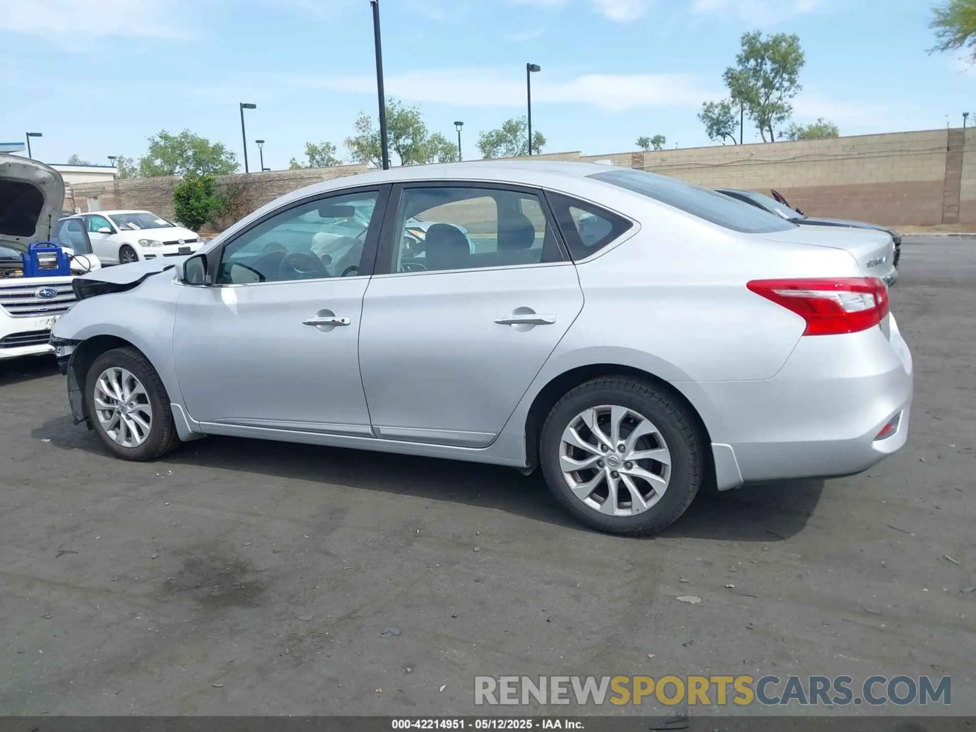15 Photograph of a damaged car 3N1AB7AP3KY229948 NISSAN SENTRA 2019